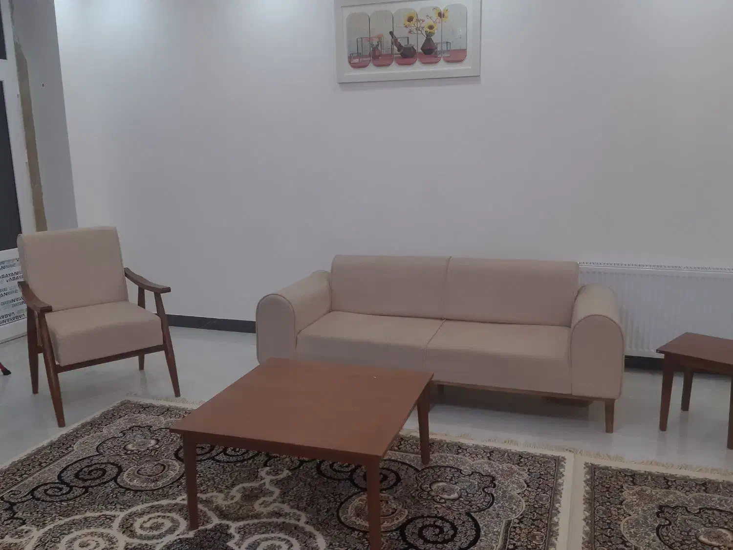 مبل۸نفره|مبلمان خانگی و میز عسلی|شیروان (خراسان), |دیوار