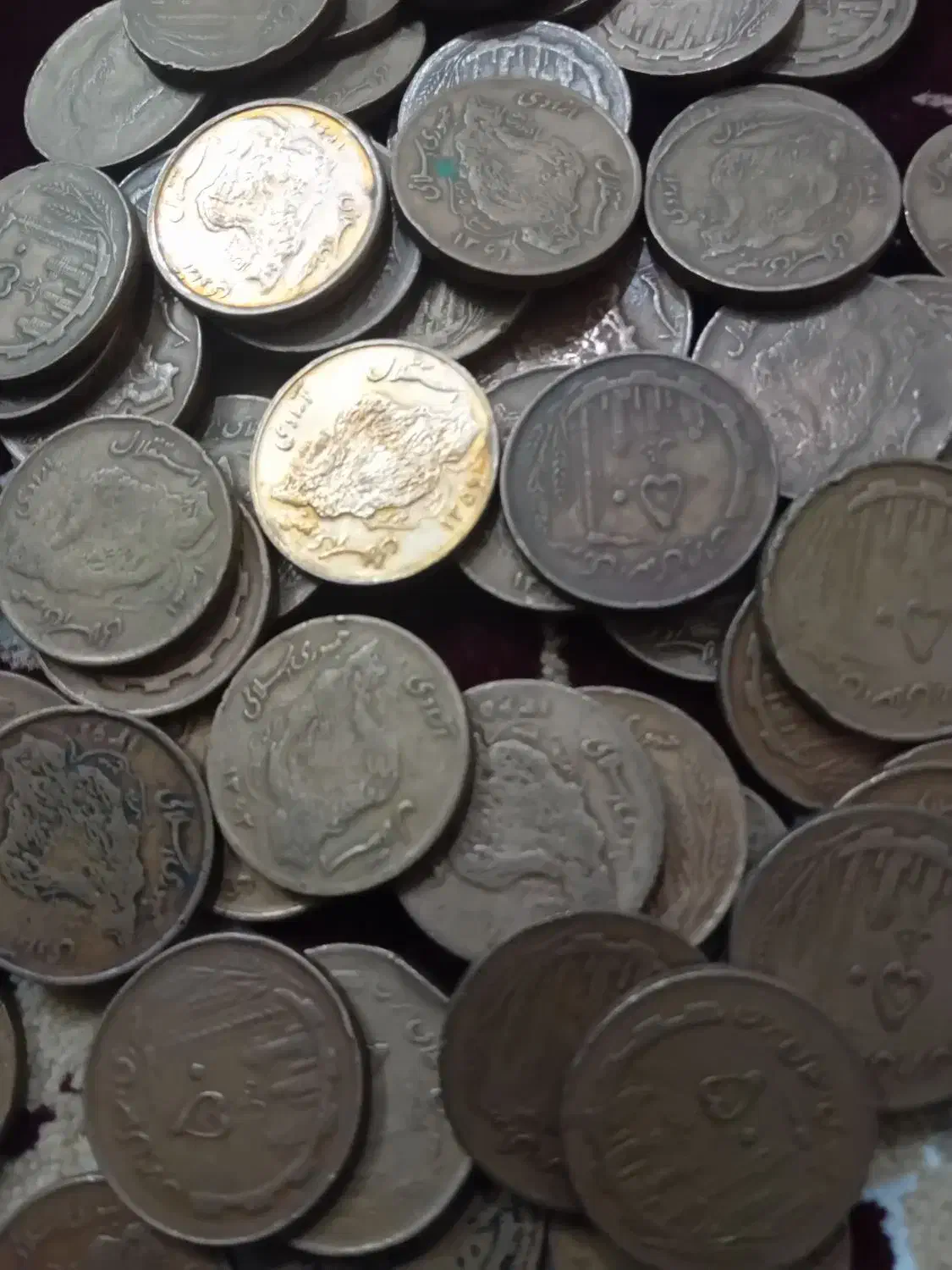 سکه ۵۰ ریالی مسی جمهوری اسلامی|کلکسیون سکه، تمبر، اسکناس|ملایر, |دیوار