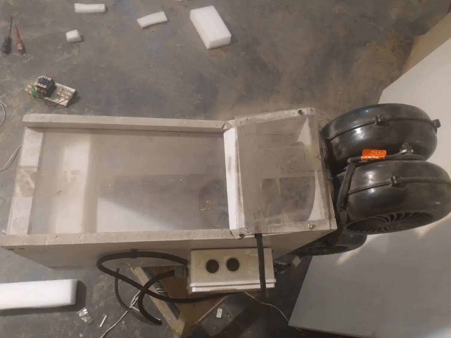 سایلنت باکس دو فن حرفه ای|قطعات و لوازم جانبی رایانه|کلیبر, |دیوار