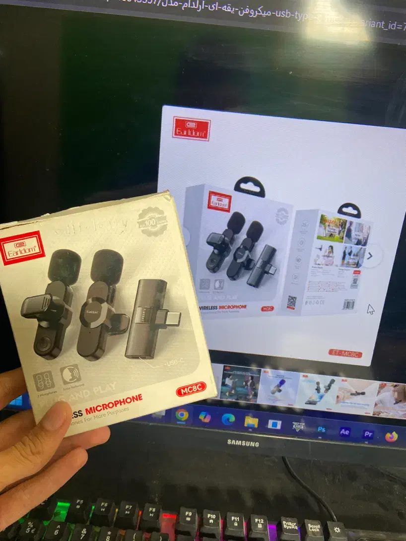 میکروفون برای تولید و محتوا|لوازم جانبی موبایل و تبلت|بیرجند, |دیوار