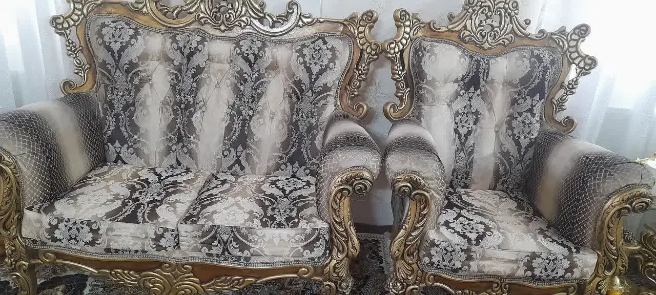 مبل سلطنتی.|مبلمان خانگی و میز عسلی|ابهر, |دیوار