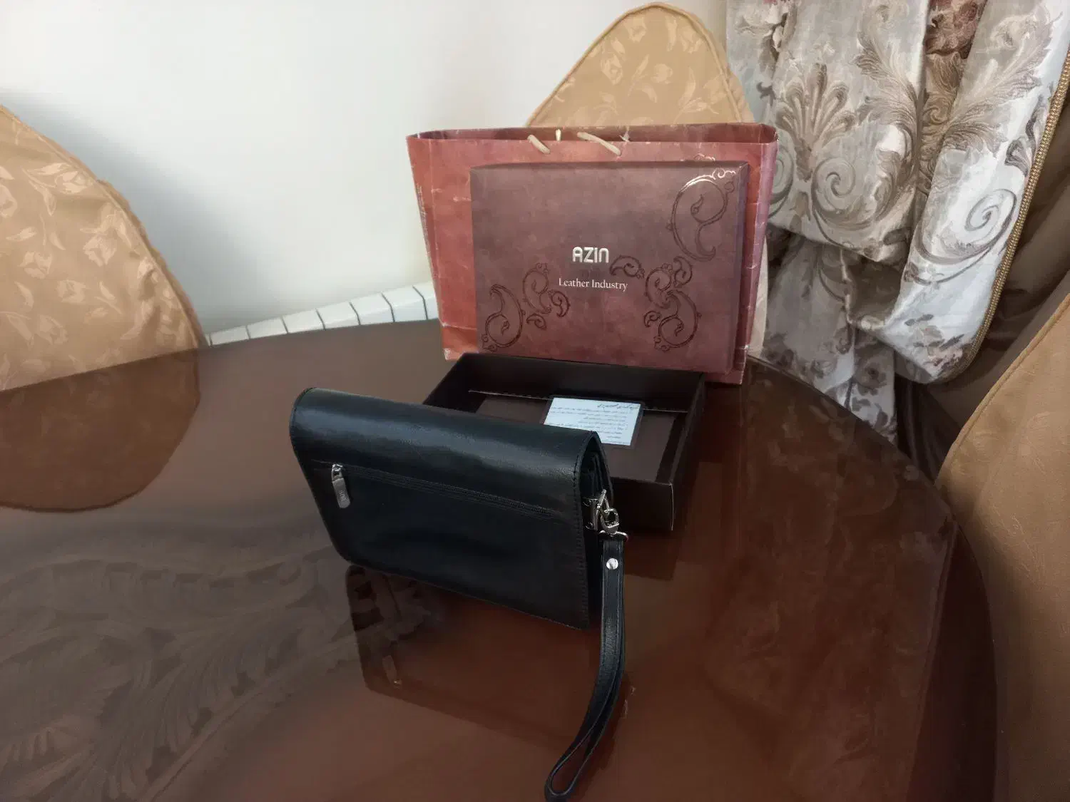 کیف دستی چرمی آذین|کیف، کفش، کمربند|تبریز, |دیوار