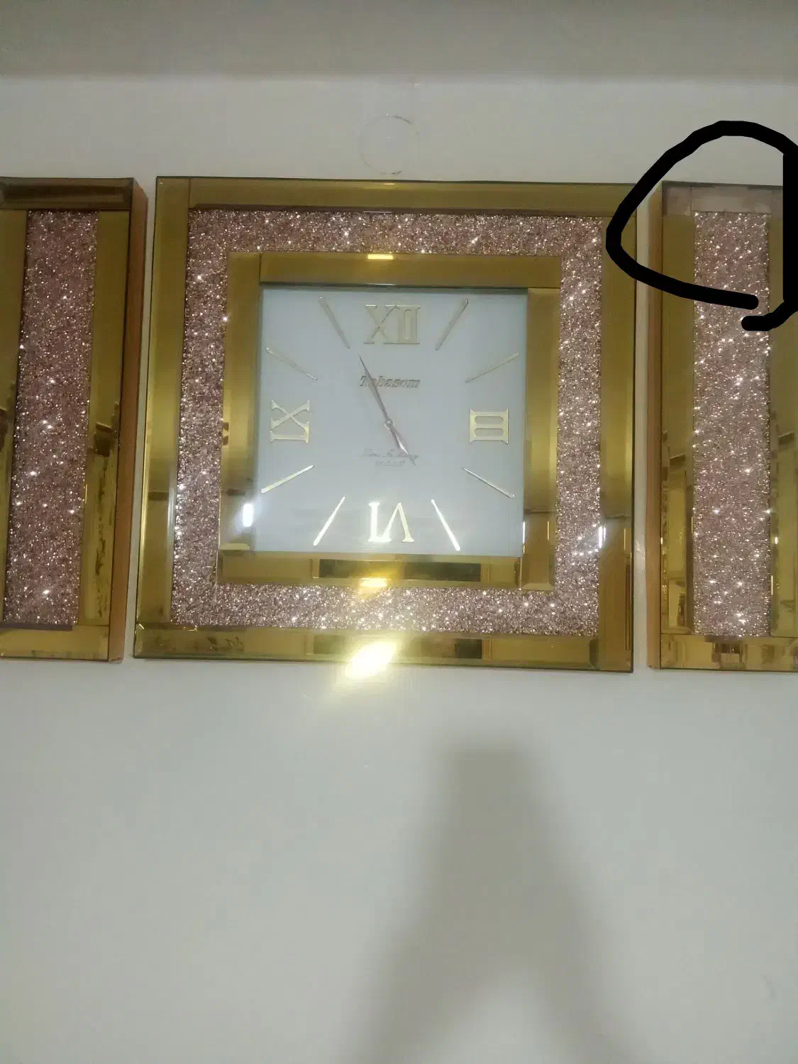 ساعت گوشواره ای|ساعت دیواری و تزئینی|اسلامشهر, شهرک محمدیه|دیوار