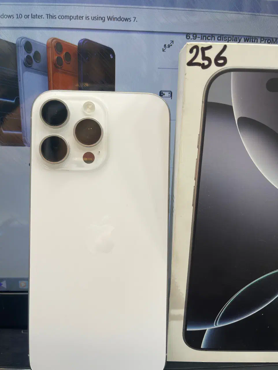 iPhone 16Pro Max ZA/A 256G White|موبایل|کاشان, پا نخل|دیوار