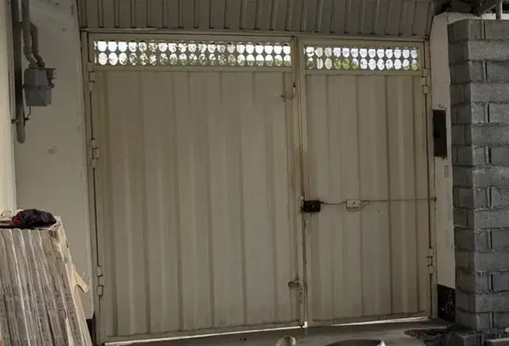 درب آهنی حیاط|مصالح و تجهیزات ساختمان|هادی شهر, |دیوار