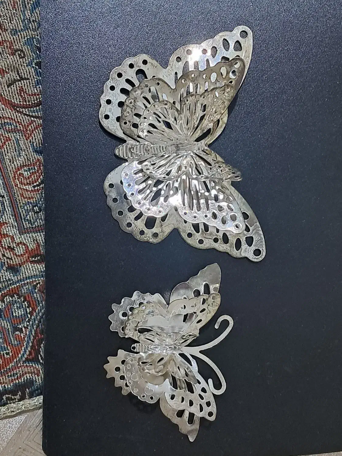 کلکسیون پروانه فلزی|کلکسیون سکه، تمبر، اسکناس|تبریز, |دیوار