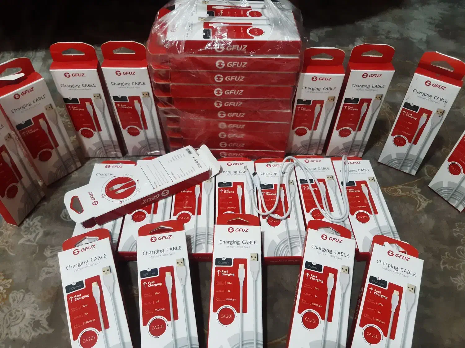 کابل GFUZ اصل فقط 100|لوازم جانبی موبایل و تبلت|تهران, باشگاه نفت|دیوار