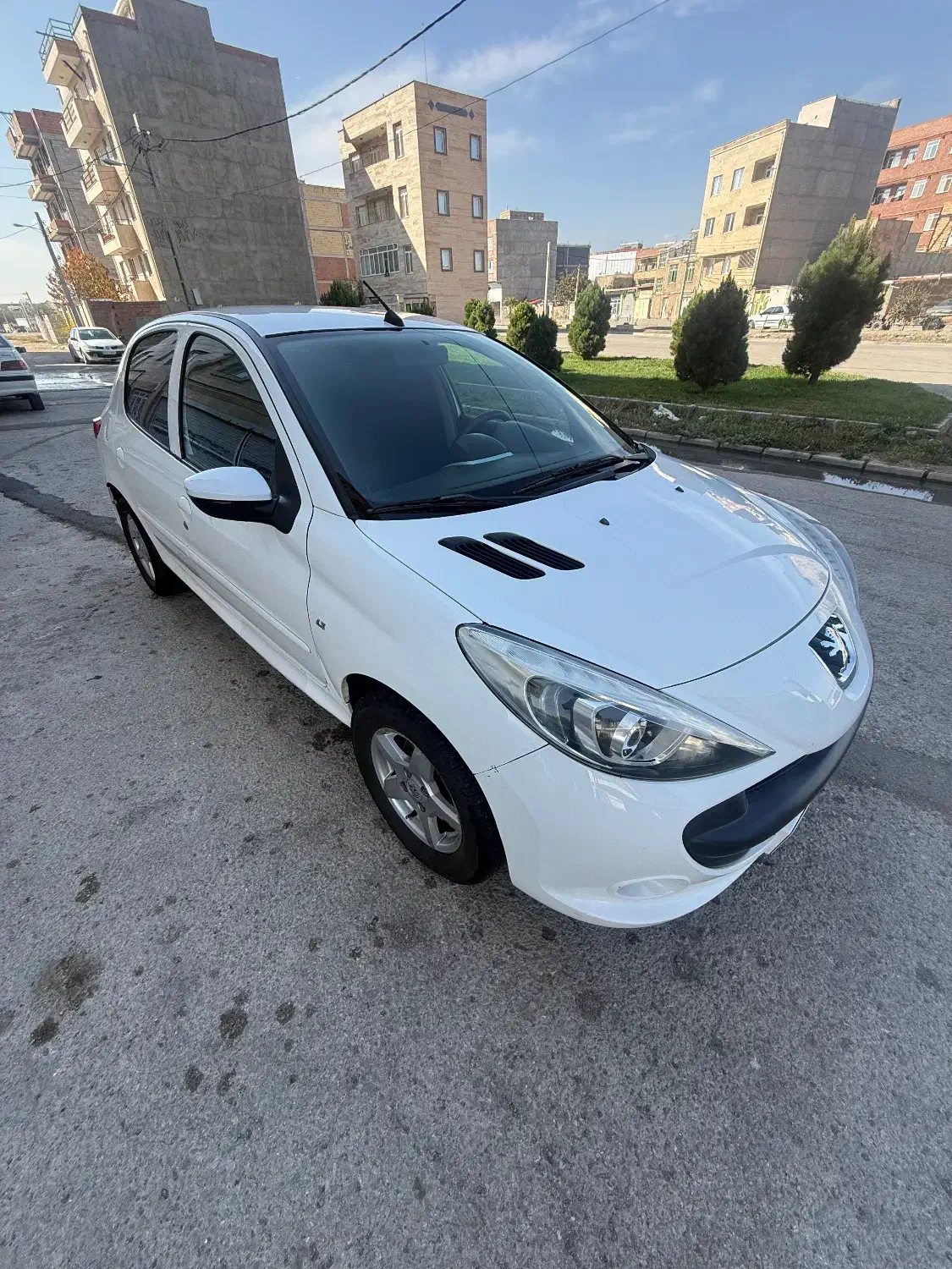 207 سفید بی رنگ‌96|خودرو سواری و وانت|اردبیل, |دیوار