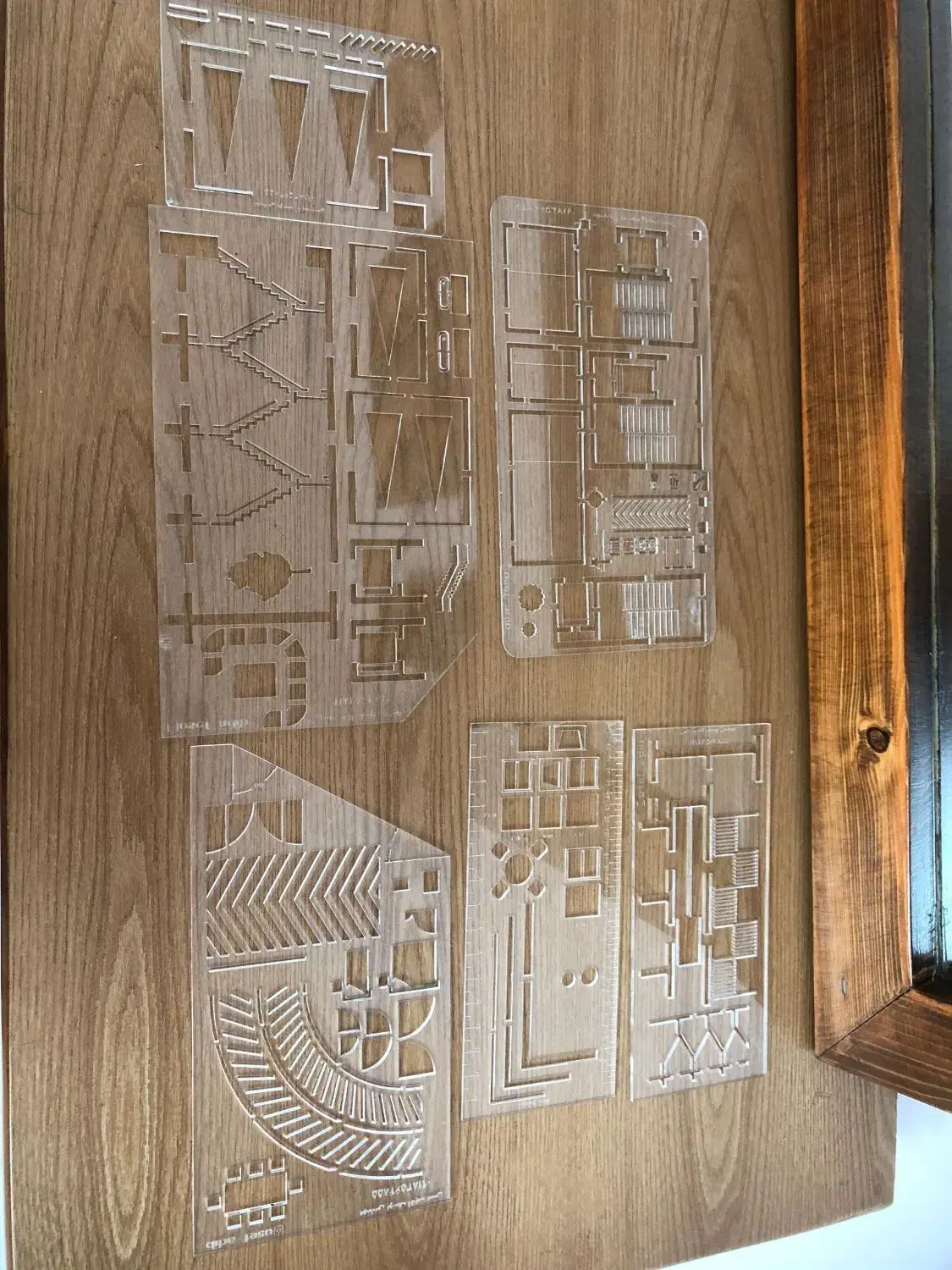 ست شابلون آزمون طراحی معماری|لوازم التحریر|کازرون, |دیوار