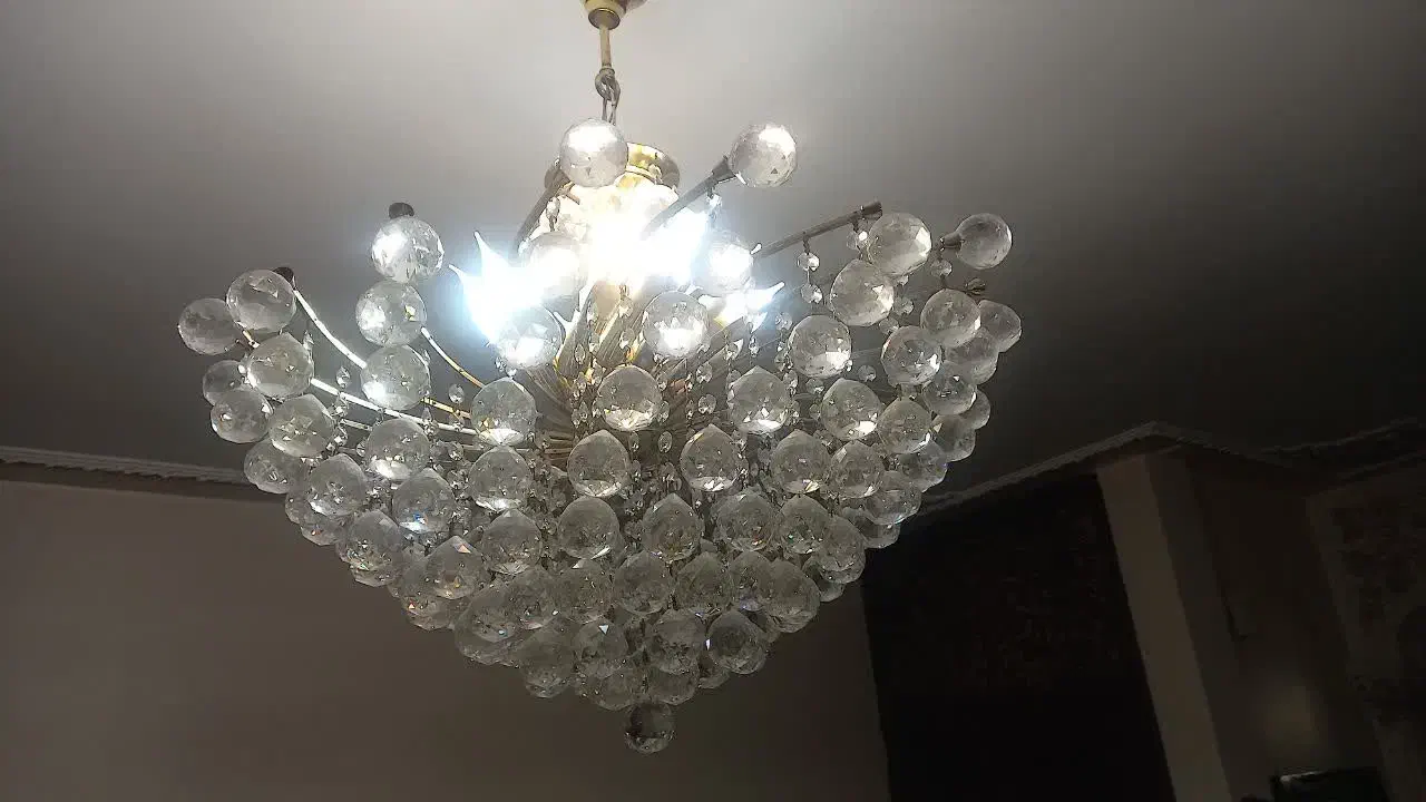 لوسترکریستالی|لوستر و چراغ آویز|کرج, حصارک بالا|دیوار