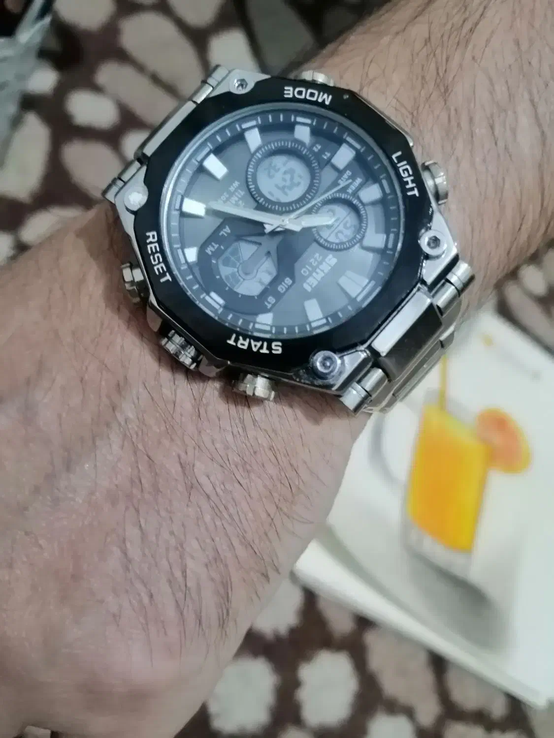 ساعت اسکمی  مقاوم در برابر پاشش آب همراه با جعبه|ساعت|شهریار, شهریار|دیوار