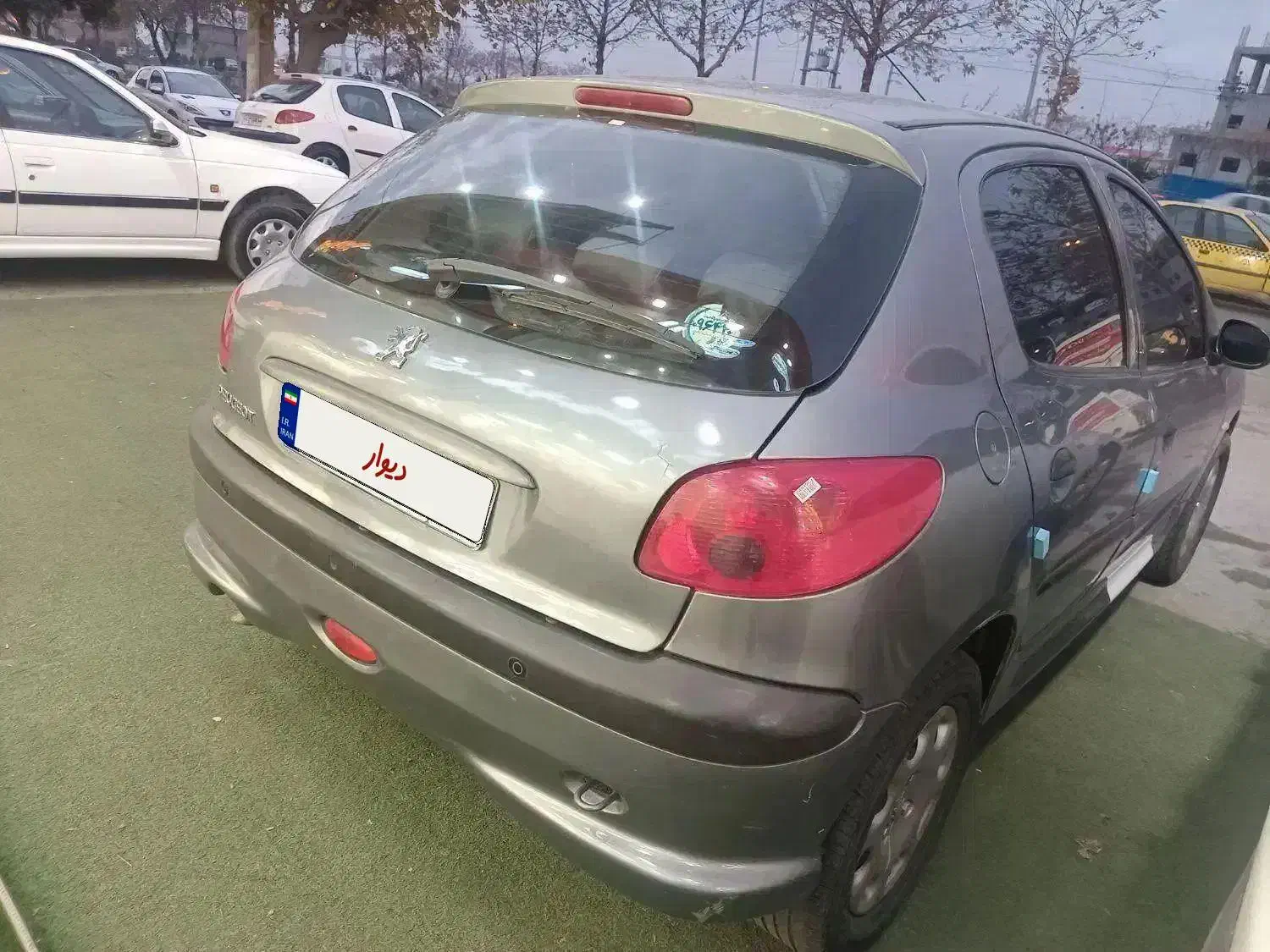 206مدل ۹۶|خودرو سواری و وانت|گرگان, |دیوار