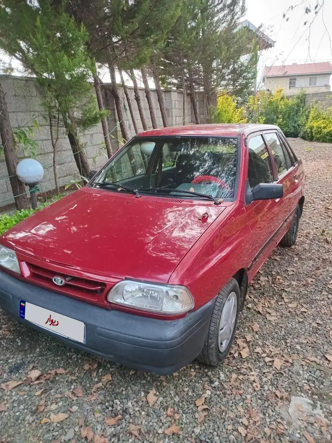 پراید آلبالویی مدل ۸۵|خودرو سواری و وانت|فومن, |دیوار