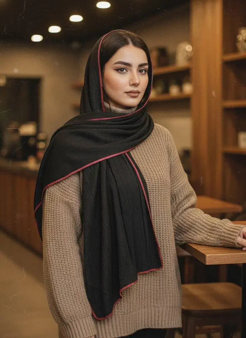 شال دور ریش .شال دور گاند|لباس|دامغان, |دیوار