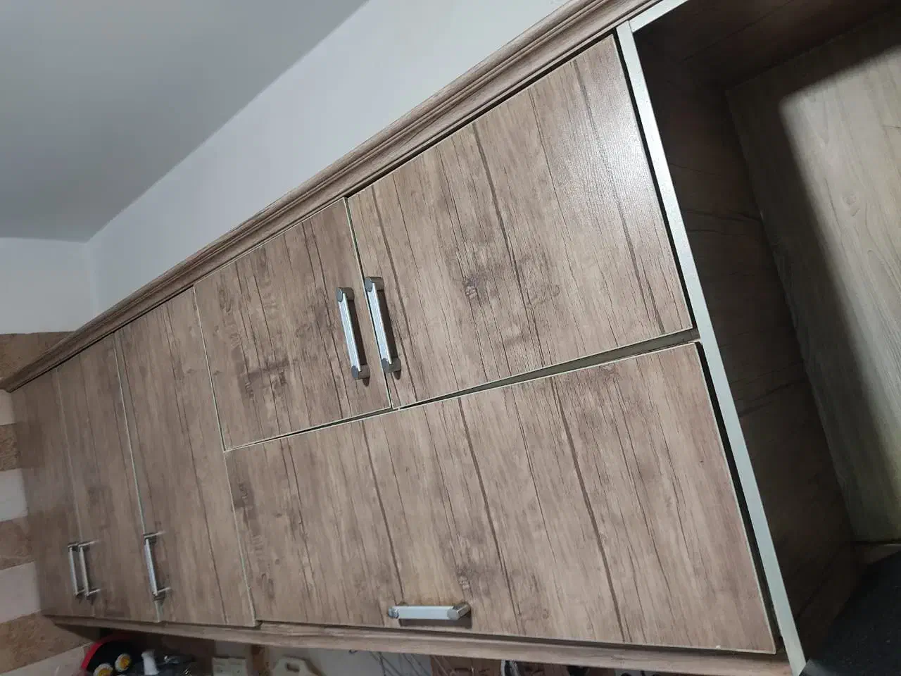 کابینت فلزی با درب mdf|مصالح و تجهیزات ساختمان|مسجد سلیمان, |دیوار