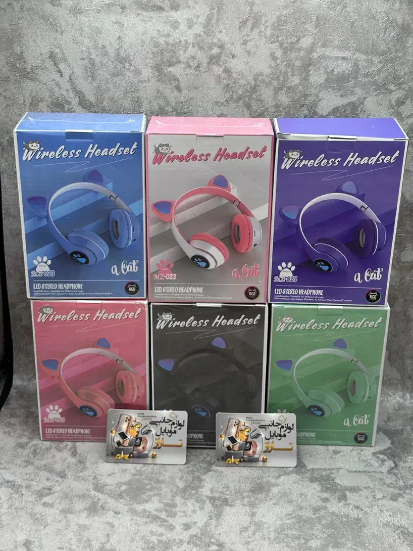 هدفون بلوتوثی گربه ای خرگوشی MZ023 با نور RGB|لوازم جانبی موبایل و تبلت|کرج, گلشهر|دیوار