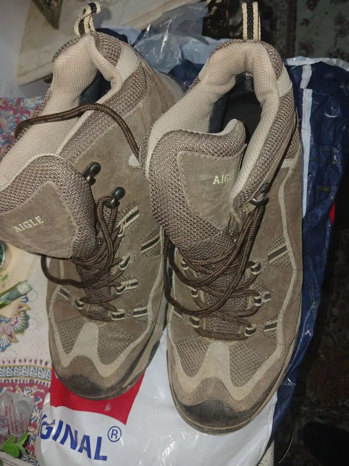 کفش کوهنوردی Aigle مردانه سایز ۴۲|کوهنوردی و کمپینگ|طبس, |دیوار