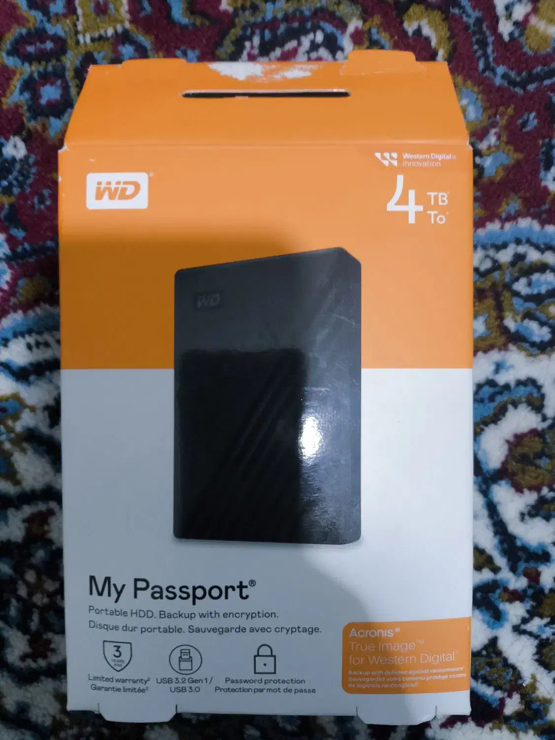 هارد اکسترنال مدل my passport چهار ترابایت|قطعات و لوازم جانبی رایانه|نورآباد ممسنی, |دیوار