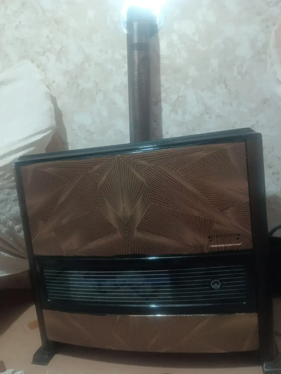 بخاری|بخاری، هیتر، شومینه|اهر, |دیوار