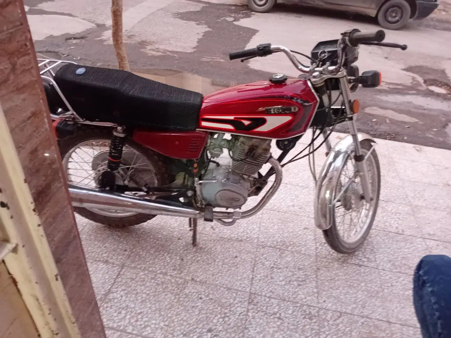 موتور سیکلت هوندا تمیز|موتورسیکلت|نجف‌آباد, فاز ۴ شهرک آزادگان|دیوار