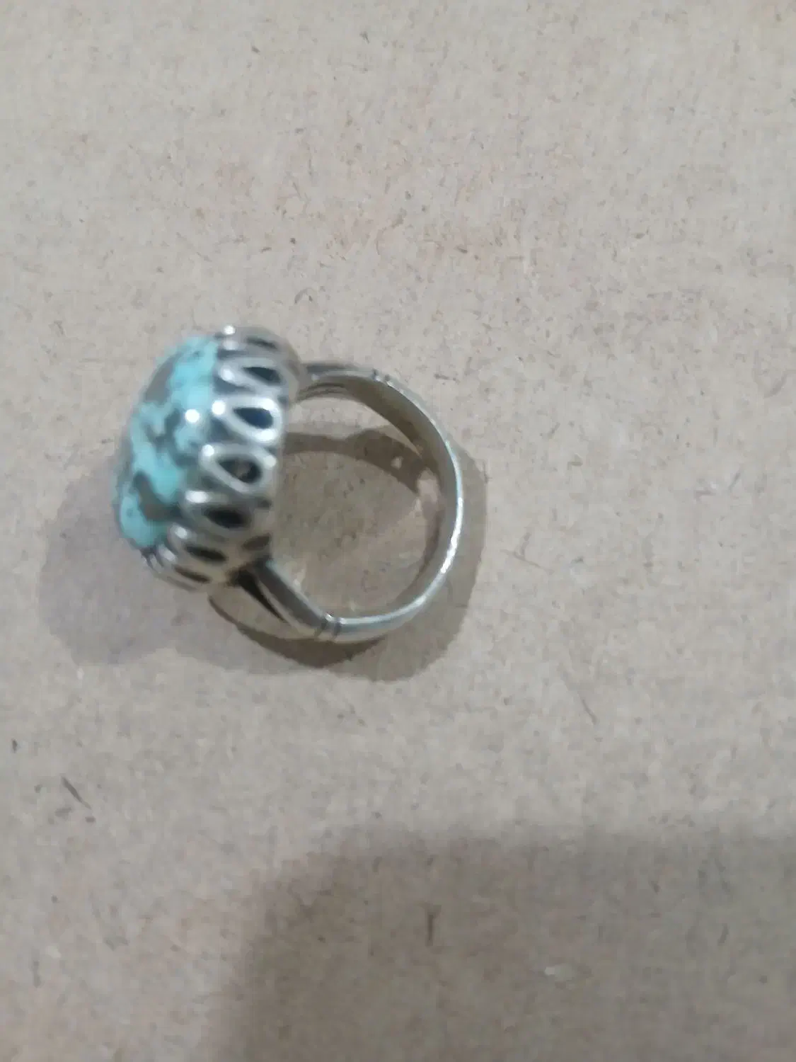 انگشتر فیروزه|زیورآلات و اکسسوری|میاندوآب, |دیوار