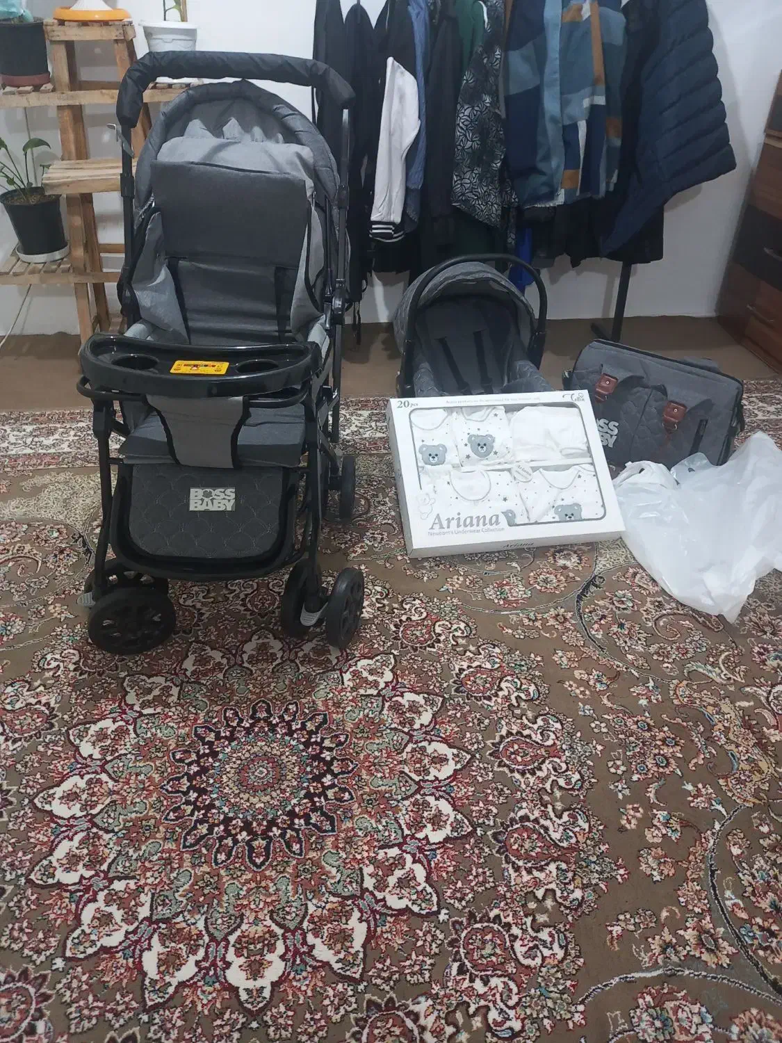 کریر و کالسکه کامل|کالسکه و لوازم جانبی|بجنورد, |دیوار