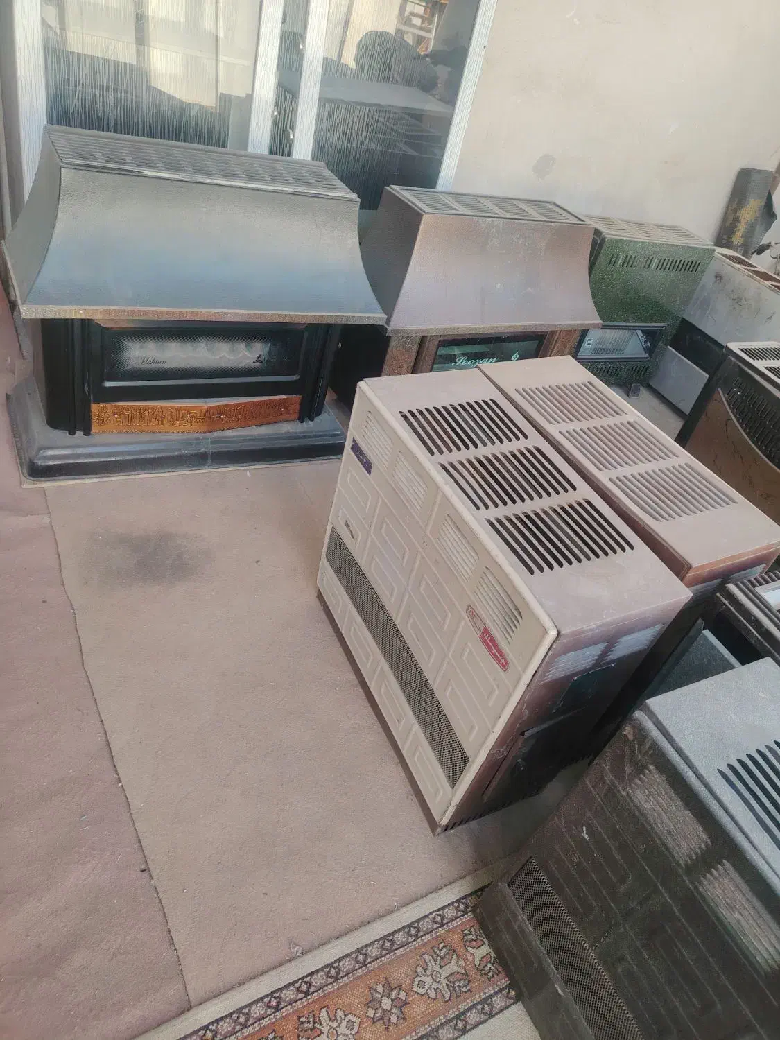 انواع بخاری دست دوم|بخاری، هیتر، شومینه|نجفآباد, صالح آباد|دیوار