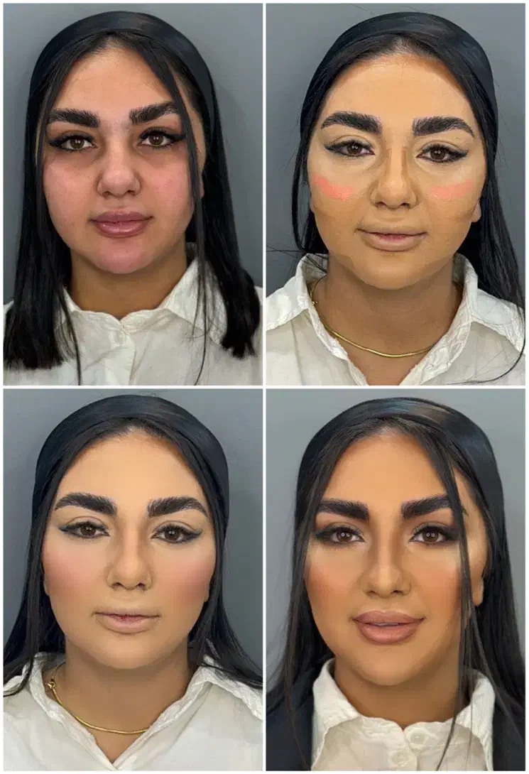 میکاپ عروس و همراه با تخفیف ویژه مواد متریال برند|خدمات آرایشگری و زیبایی|بندر انزلی, امامزاده|دیوار