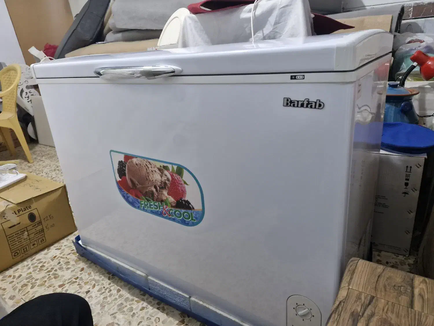 فریزر خوابیده برفاب اصل|یخچال و فریزر|شوش, |دیوار