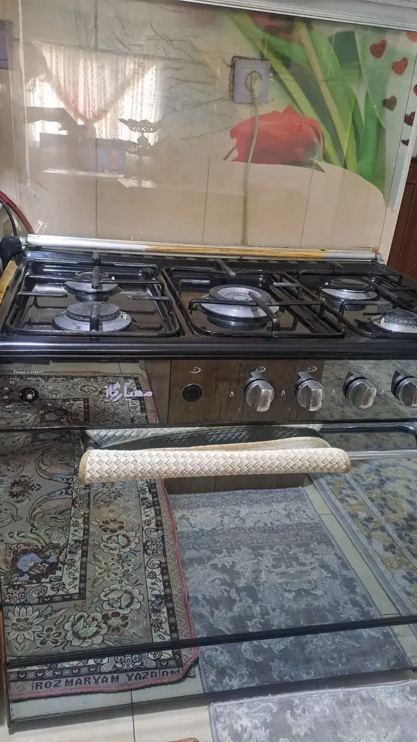 اجاق گاز طرح فر ۲ تومن|اجاق گاز و لوازم برقی پخت‌وپز|هشتگرد, فاز ۷ مهستان|دیوار