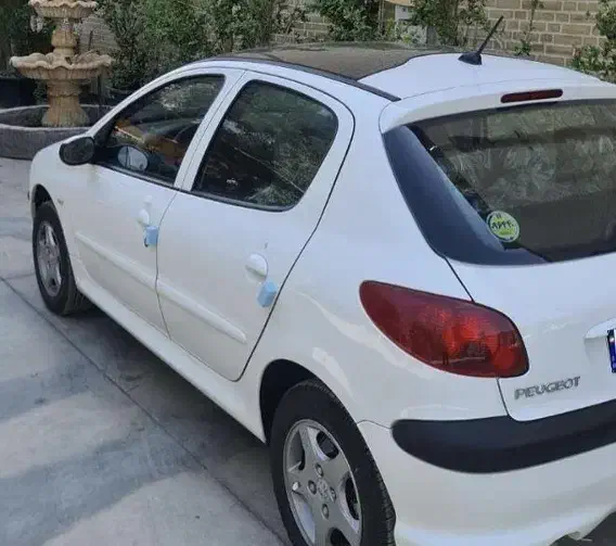 206 تیپ 3 پاناروما|خودرو سواری و وانت|قم, لسانی|دیوار