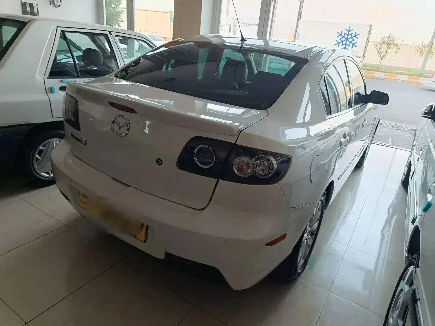 مزدا 3مدل 89 یک گلگیر رنگ دو جا لیسه|خودرو سواری و وانت|آستارا, |دیوار