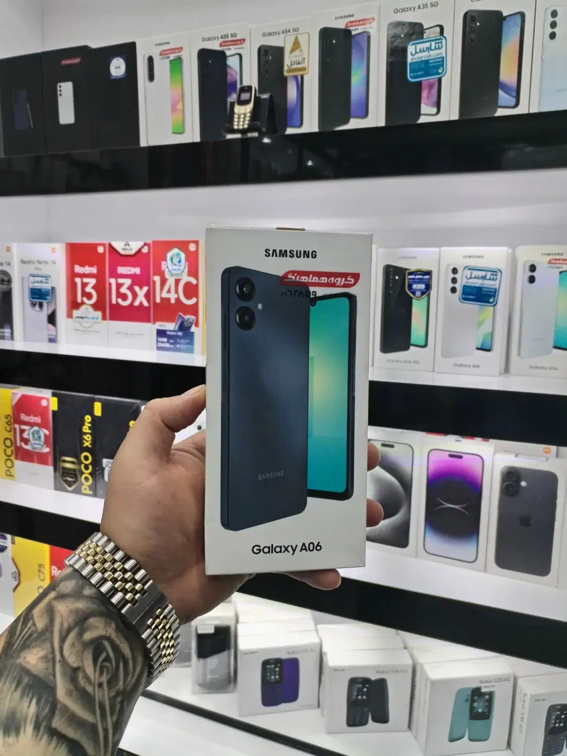 فروش سامسونگ A06 از دم قسطی بدون پیش پرداخت|موبایل|اصفهان, شهرک امام خمینی|دیوار