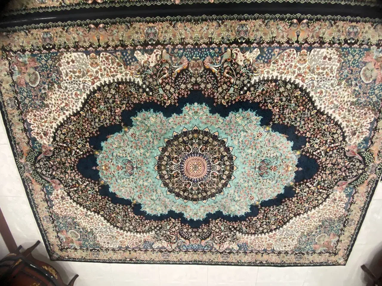 فرش نه متری سه عدد درحد نو|فرش|اسلام‌شهر, شهرک قائمیه|دیوار