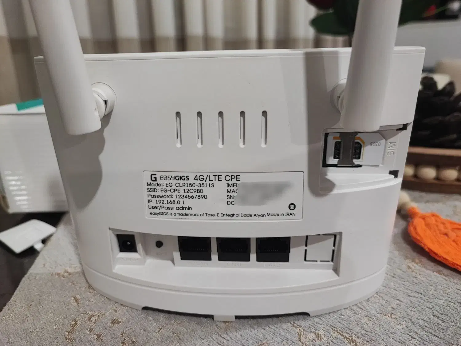 مودم آنلاک سیم کارتی Esay Gigs|مودم و تجهیزات شبکه|بندر امام خمینی, |دیوار