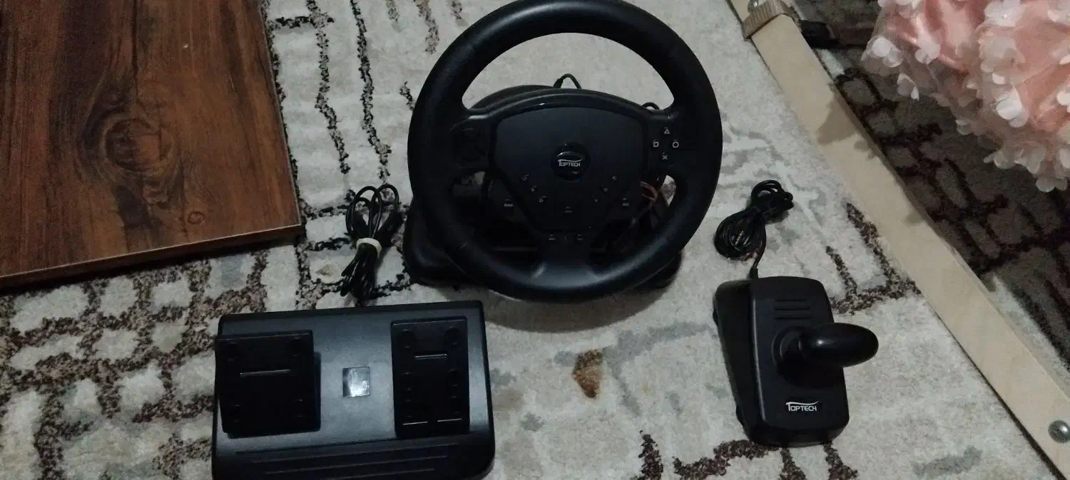 فرمون بازی Top Tech JP GT4A کامل با کلاچ و دنده|کنسول، بازی ویدئویی و آنلاین|شهریار, شهریار|دیوار