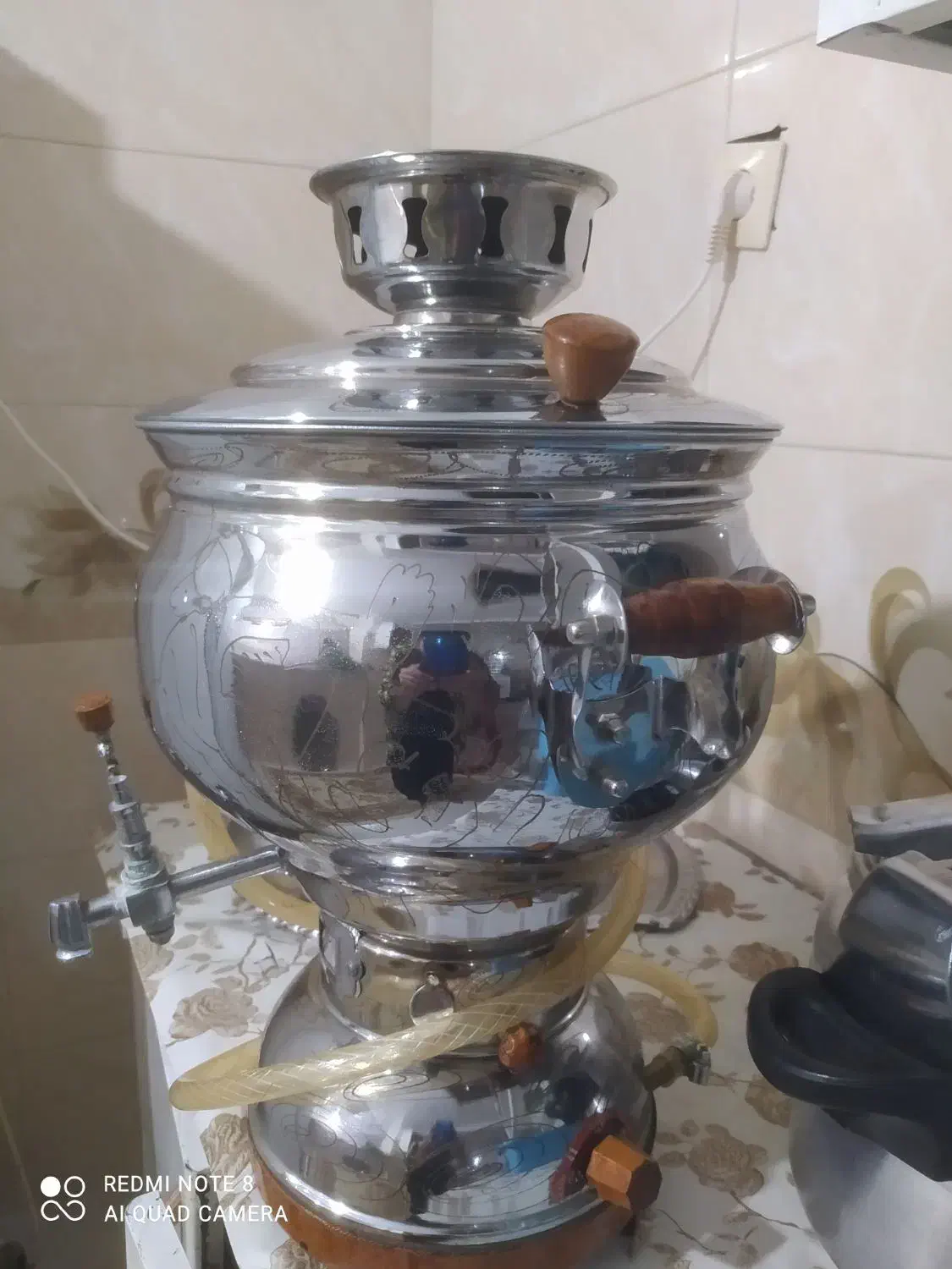 سماور گازی10 لیتری سالم|سماور، چایساز، قهوهساز|کرمانشاه, |دیوار