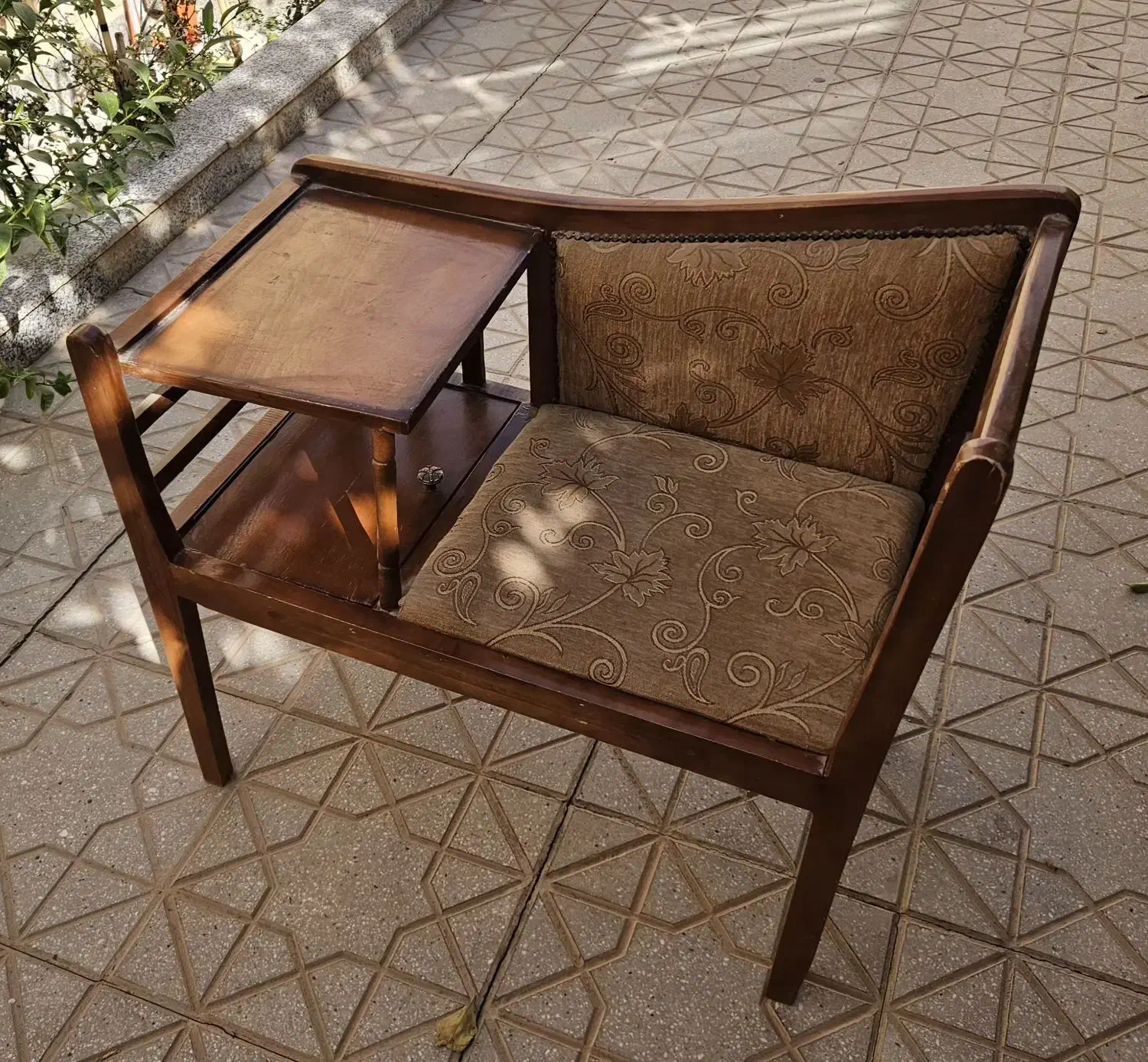 میز تلفن چوبی|میز تلفن|یزد, |دیوار