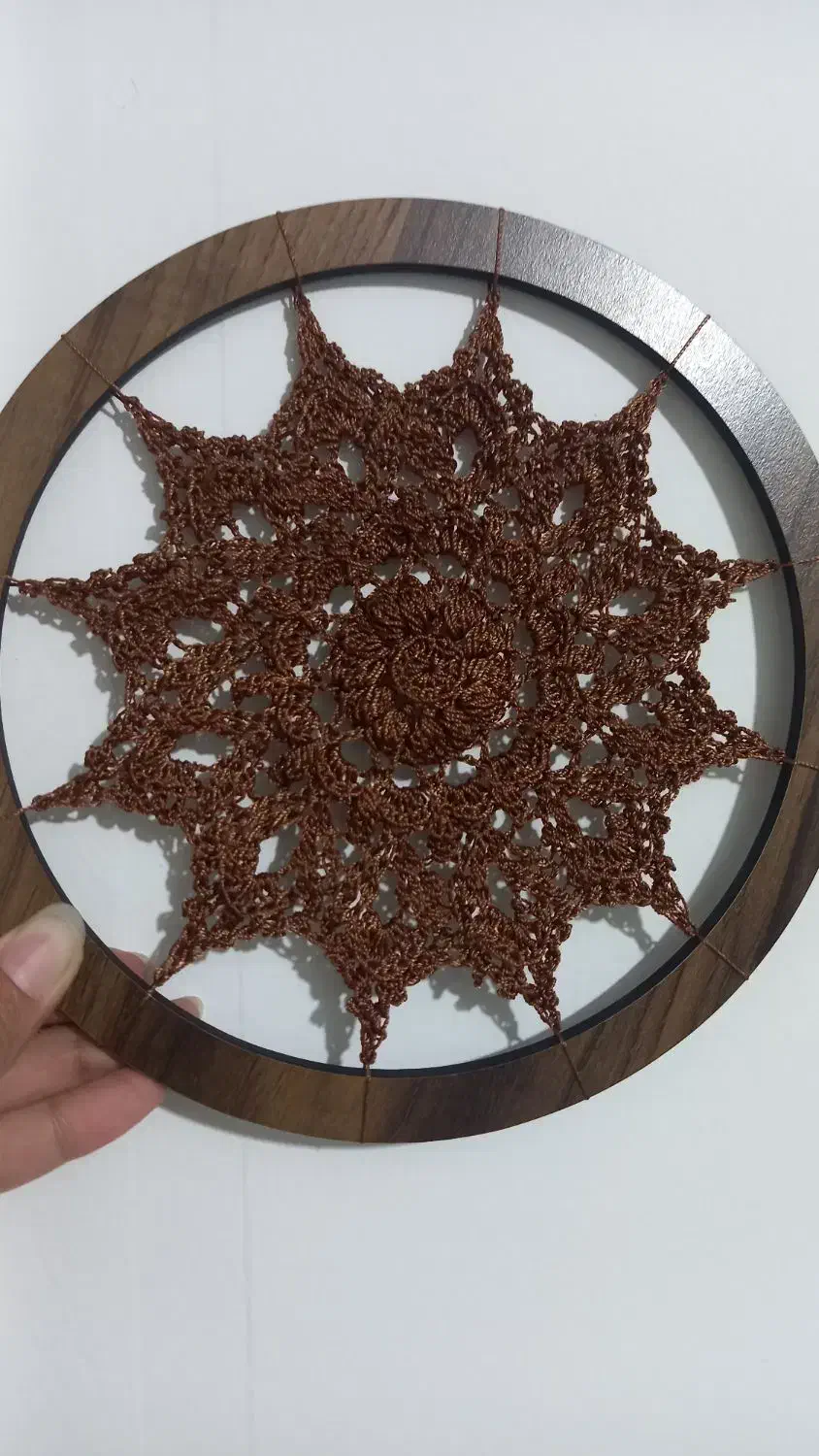 بافت ماندالا|صنایع دستی و سایر لوازم تزئینی|گلبهار, شهر جدید گلبهار|دیوار