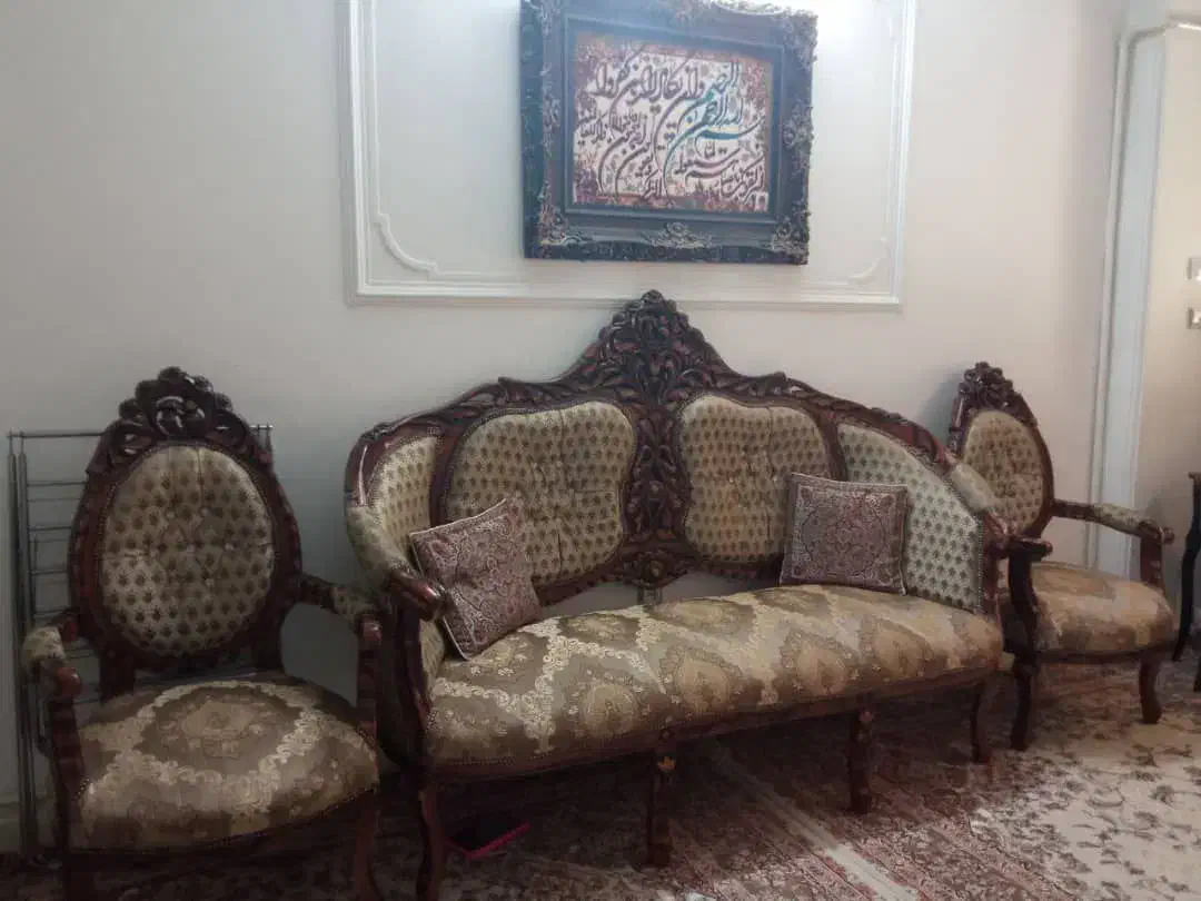 مبل سلطنتی|مبلمان خانگی و میز عسلی|ری, علایین|دیوار