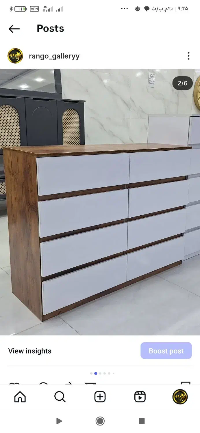 دراور کیفیت بالا|جاکفشی، کمد، دراور|اصفهان, بهارستان|دیوار