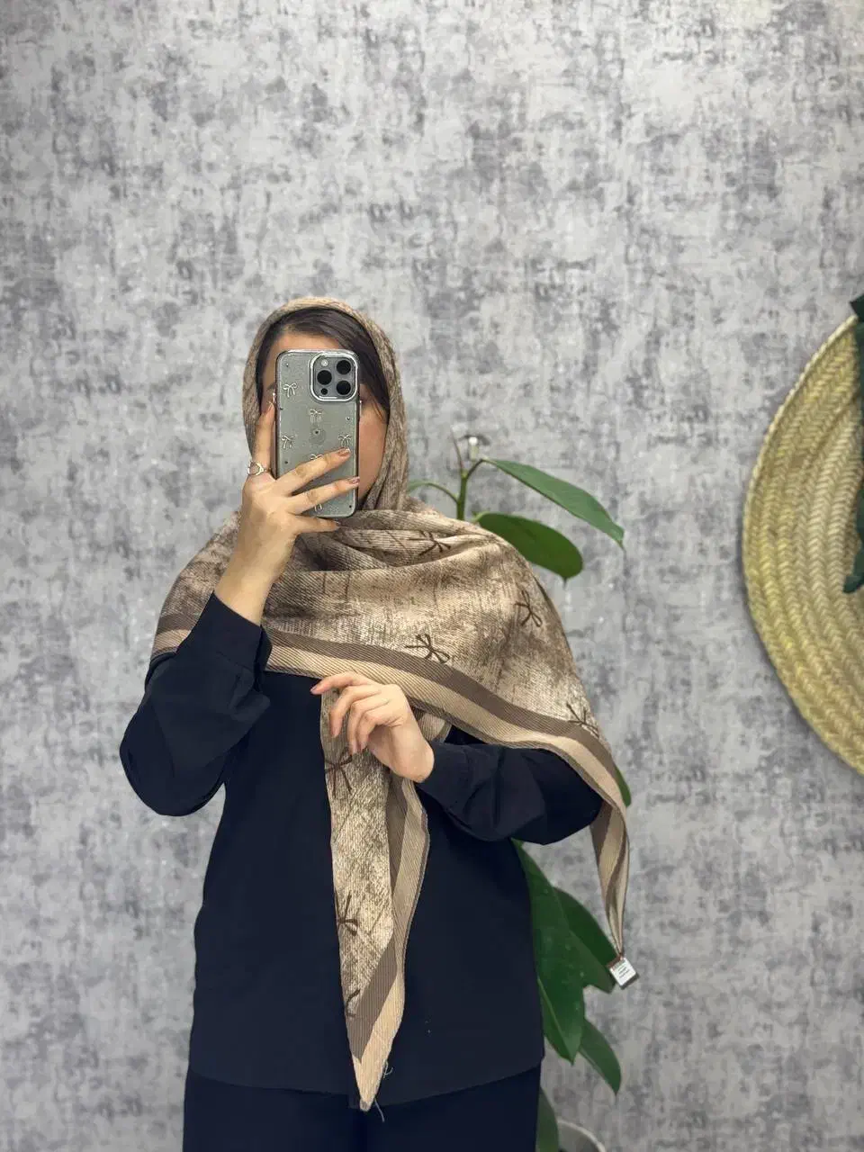 روسری پلیسه پاپیونی|لباس|قم, بکایی|دیوار