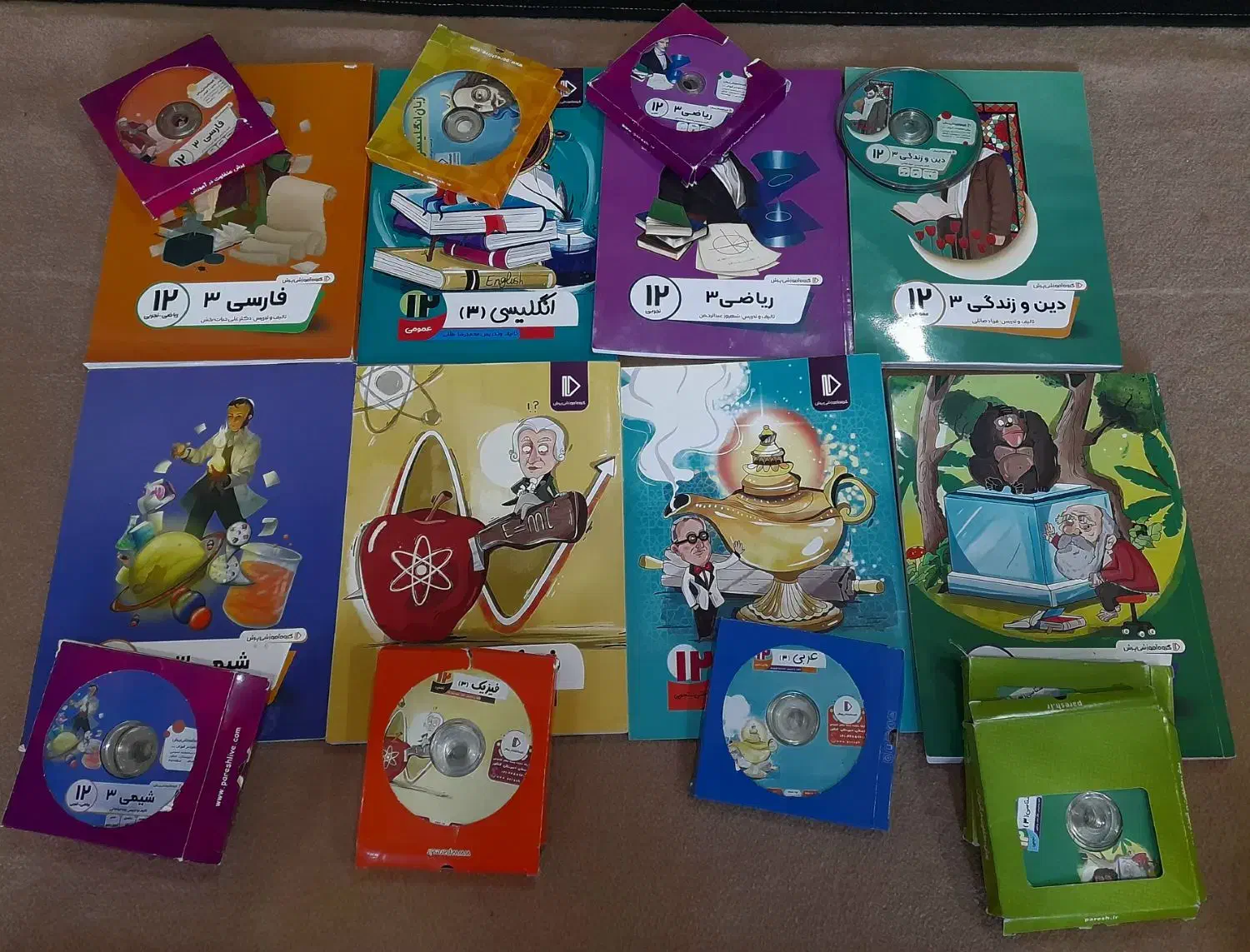 بسته آموزشی تجربی یازدهم دوازدهم وجامع پرش|کتاب و مجله آموزشی|بروجن, |دیوار