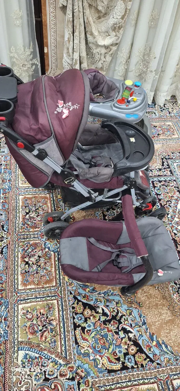 ست کالسکه روروئک کریر|کالسکه و لوازم جانبی|حمیدیه, |دیوار