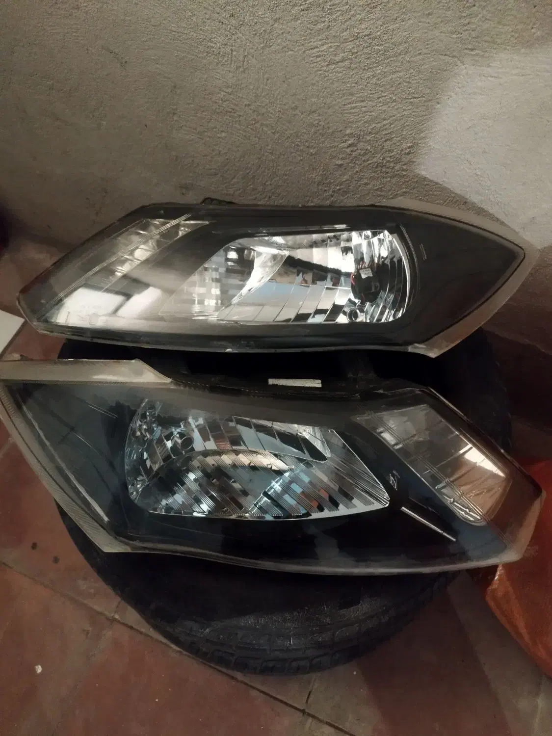 چراغ جلو کوییک ساینا شرکتی سالم|قطعات یدکی و لوازم جانبی|پارس‌آباد, |دیوار