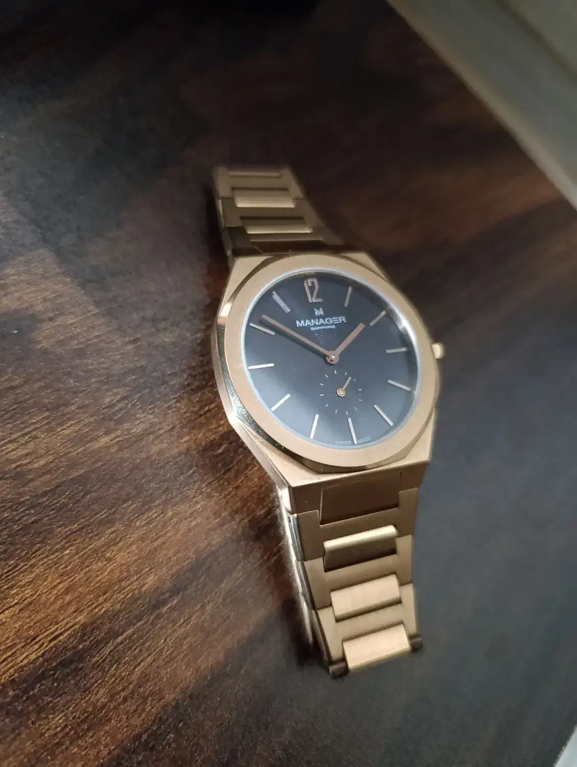 ساعت مچی مردانه منیجر(MANAGER) مدل MAN-RP|ساعت|مبارکه, |دیوار