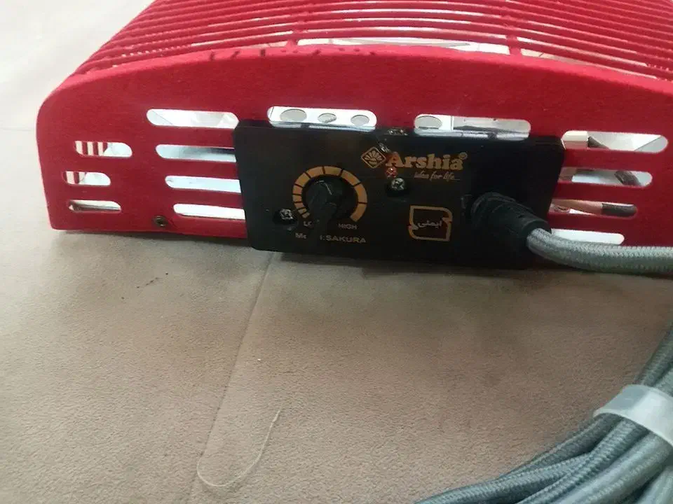 بخاری برقی هالوژنی ارشیا|بخاری، هیتر، شومینه|چهارباغ, |دیوار