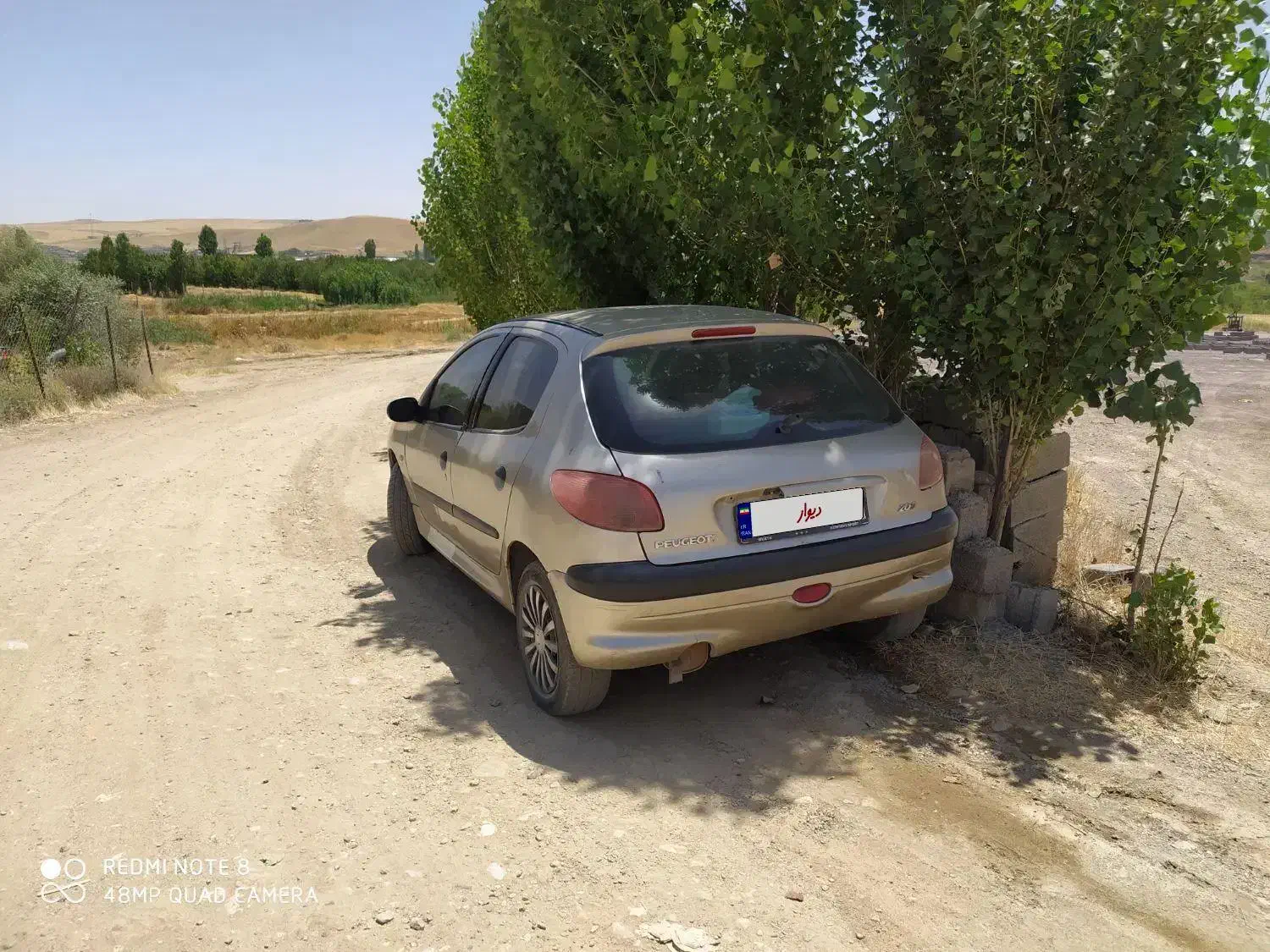 206 تیپ 2 مدل 83|خودرو سواری و وانت|دیواندره, |دیوار