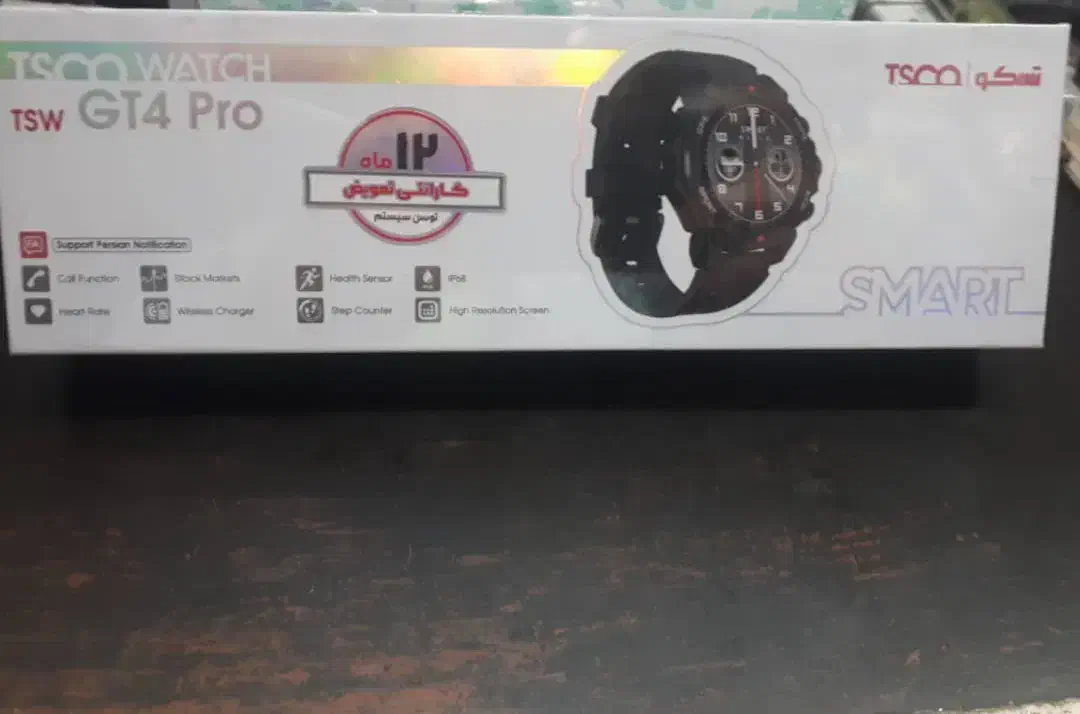 ساعت هوشمند تسکو مدل  GT4 PRO|ساعت|رشت, معلم|دیوار