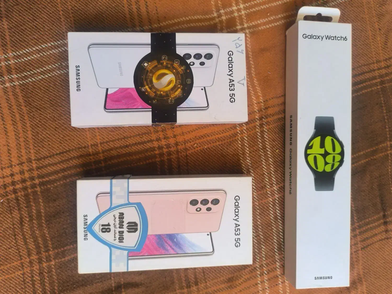 A53 256 Ram8 & Watch6 (44mm)|ساعت|شیراز, زرهی|دیوار